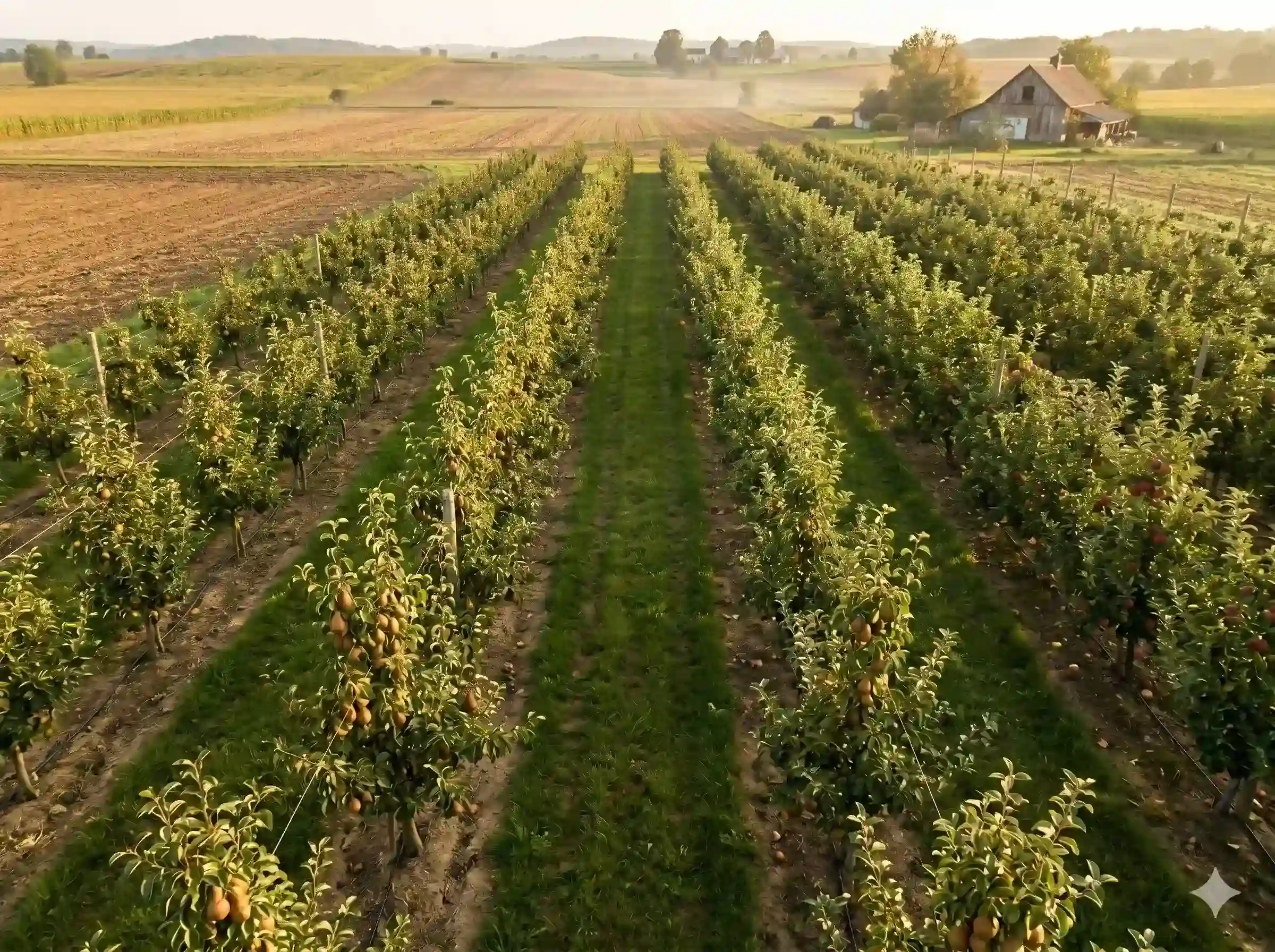 Mūsu augļu koku audzētava - plantācija